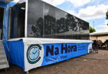 Carreta do Na Hora nas Cidades leva serviços ao público do Capital Moto Week 2025