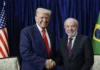 Foto de Lula com Trump bate recorde de engajamento nas redes sociais