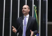 Por unanimidade, Primeira Turma torna Eduardo Bolsonaro réu por coação