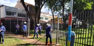 Moradores da 703 Sul instalam grades, cercam área verde e alegam insegurança