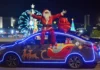 Magia do Natal em quatro rodas: motorista de app espalha alegria no DF