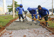 Novas calçadas no Riacho Fundo II ampliam mobilidade de pedestres