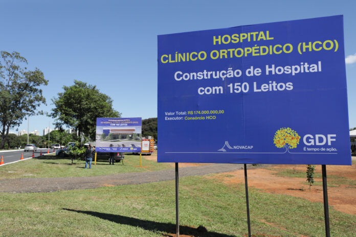 29.1. Investimentos em saúde. Hospital Clínico Ortopédico do Guará terá investimento de R$ 174 milhões e 160 leitos - Foto Renato AlvesAgência Brasília