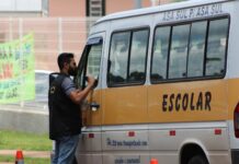 Campanha alerta para cuidados na hora de contratar transporte escolar no DF