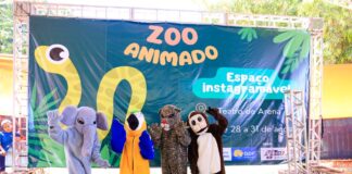 Zoo Animado 2026 promove dias de diversão e educação ambiental para a criançada