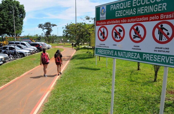 Com investimento de R$ 1,4 milhão, GDF inicia obras no Parque Ecológico Ezechias Heringer, no Guará