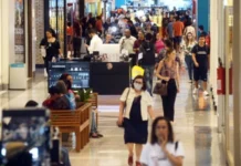 Varejo do DF cresce 1,7% em fevereiro e supera média nacional