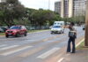 Brasília comemora 29 anos de respeito ao pedestre na faixa