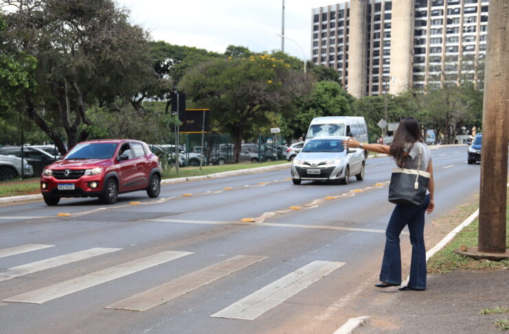 Brasília comemora 29 anos de respeito ao pedestre na faixa