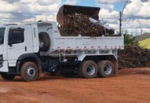 Mutirão do SLU retira 1,2 mil toneladas de entulho no Riacho Fundo II e reforça combate à dengue