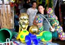 Comércio do Distrito Federal entra no ritmo da Copa do Mundo