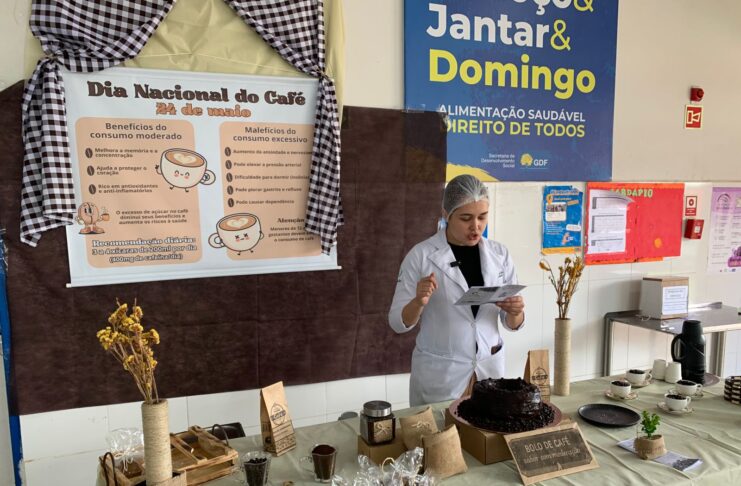 Café faz bem ou faz mal? Restaurantes comunitários do DF tiram dúvidas