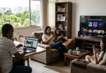 DF lidera acesso à internet e streaming no Brasil
