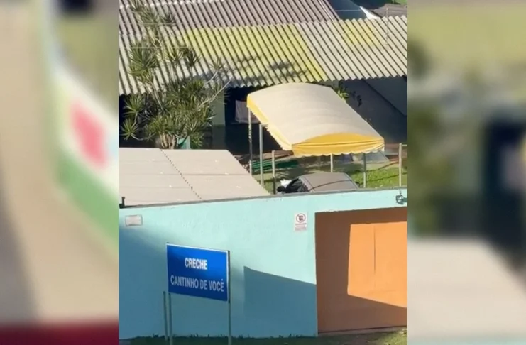 Casa dentro de creche no DF é investigada pela Secretaria de Educação.