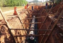 Obra na Avenida Bernardo Sayão interrompe temporariamente a via de acesso a condomínios