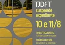 TJDFT não tem expediente segunda e terça; veja como ficam os prazos e serviços