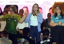 Celina defende Michelle e rebate críticas de que direita não abre espaço para mulheres