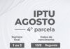 Quarta parcela do IPTU vence a partir desta segunda-feira (10)