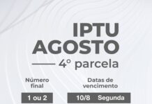 Quarta parcela do IPTU vence a partir desta segunda-feira (10)