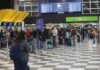 Passageiros devem chegar mais cedo ao aeroporto neste domingo (6/9)