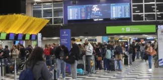 Passageiros devem chegar mais cedo ao aeroporto neste domingo (6/9)