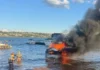 Vítimas de incêndio em lancha seguem internadas no Hran; confira o vídeo