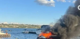 Vítimas de incêndio em lancha seguem internadas no Hran; confira o vídeo