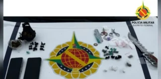 Quatro pessoas são detidas por tráfico de drogas no Recanto das Emas