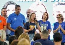 Celina e Michelle Bolsonaro prometem recursos para o Entorno