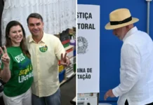 Lula e Flávio votam nesta manhã e aguardam apuração das urnas