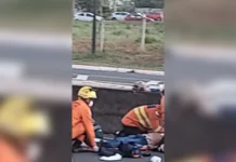 Motociclista morre após queda na Ponte JK