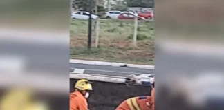 Motociclista morre após queda na Ponte JK
